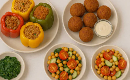 أفكار إضافية عن اكلات وطبخات للغداء بدون لحوم أو فراخ