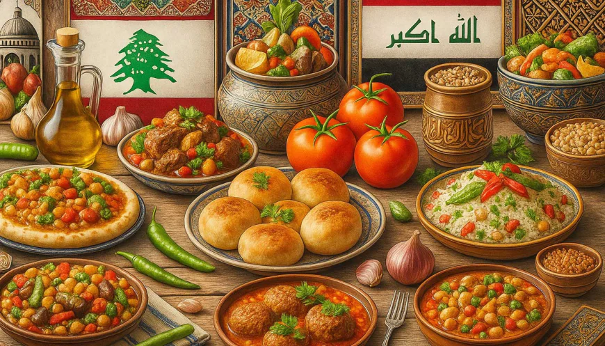 أكلات سريعة التحضير وغير مكلفة للغذاء – من الأردن، تونس، والمغرب