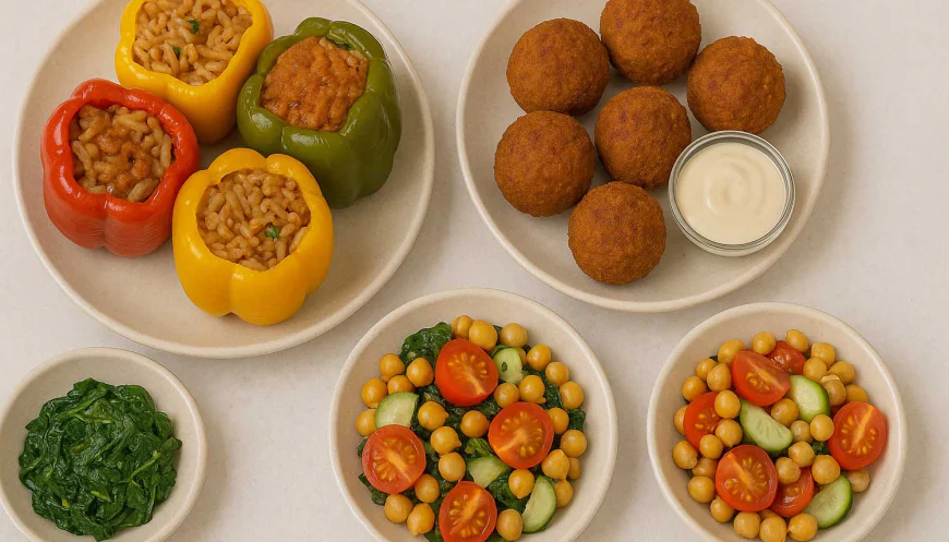 أفكار إضافية عن اكلات وطبخات للغداء بدون لحوم أو فراخ